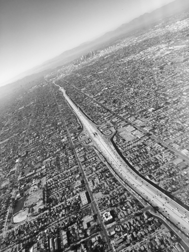 LA from above